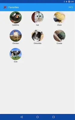 Animal Sounds android App screenshot 0
